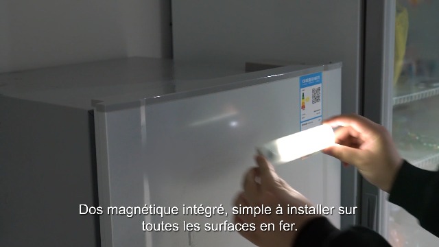 Vicloon Lot De 3 Lampes De Placard LED Rechargeables - Détecteur De Mouvement, Aimantées, Sans Fil, Idéales Pour Armoire, Cuisine Et Veilleuse Enfant