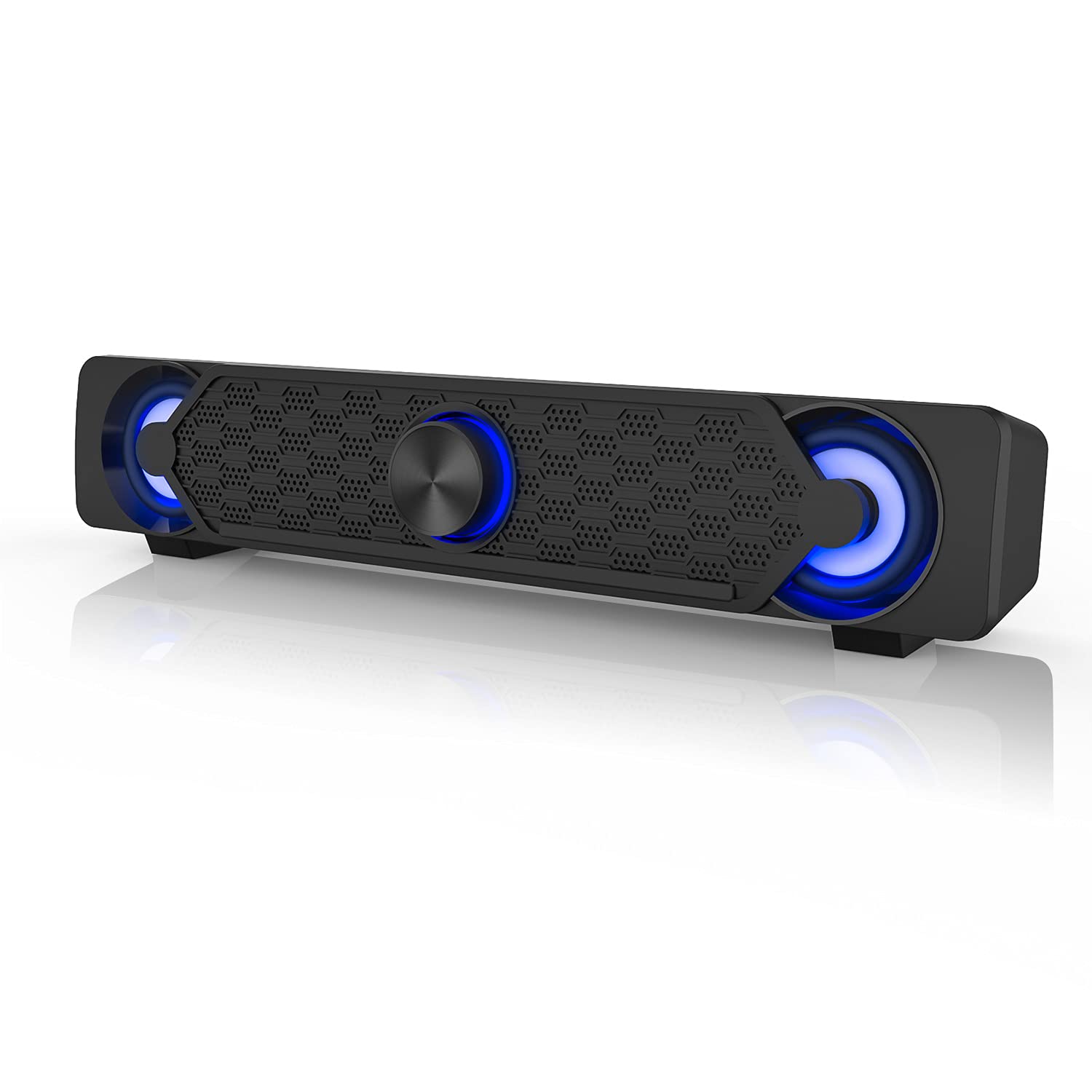 Buy Computer Speakers,Smalody PC Speaker Mini Led Soundbar Cool Design