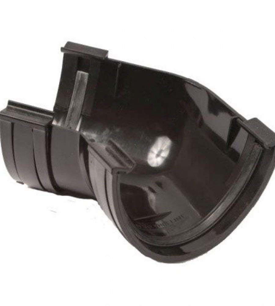 Polyflow Gutter Angle (135 Deg Black)