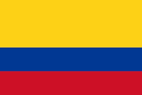 5x 8ft Bandera de Colombia Colombiano País Rough Tex punto 5'x8' Banner