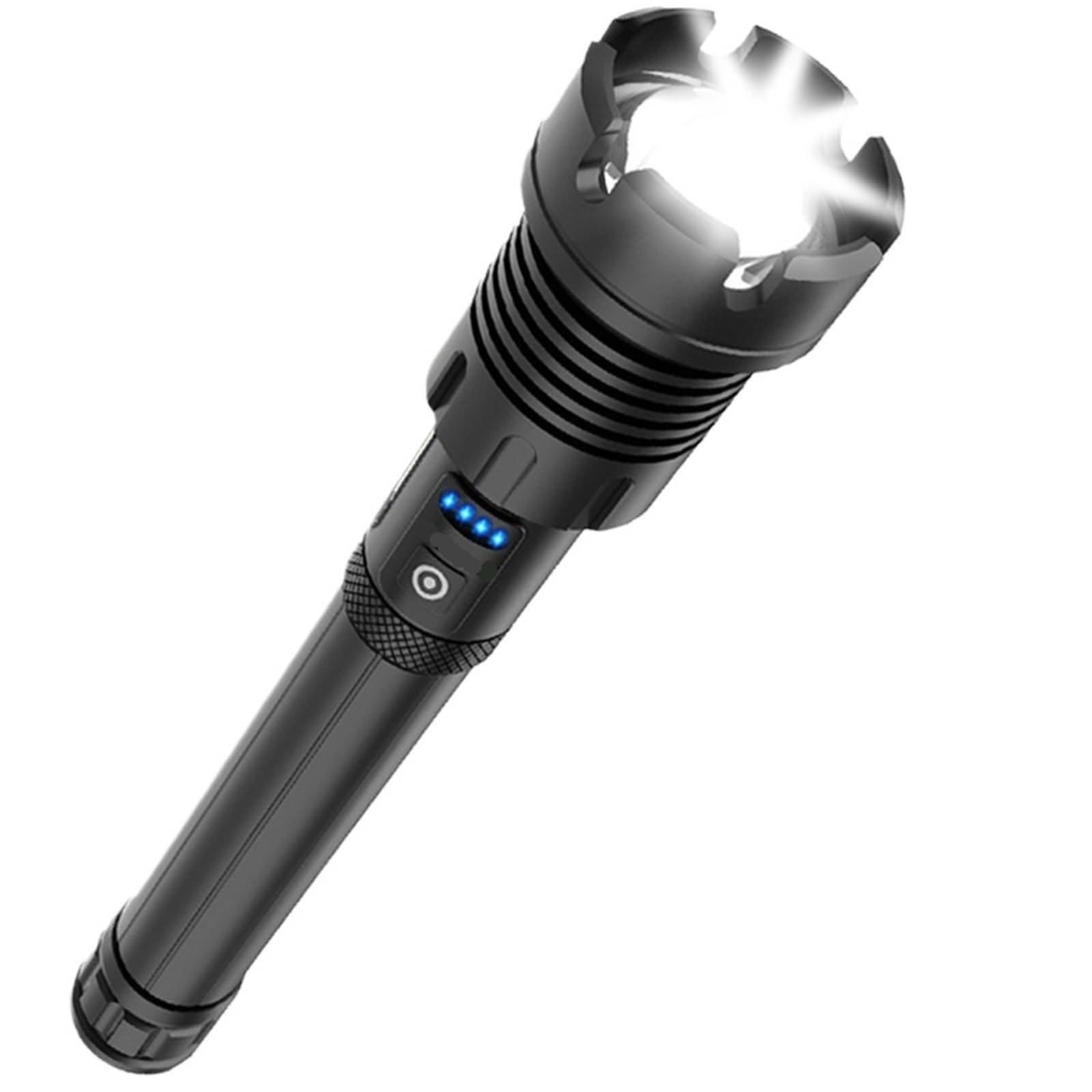Rechargeable Torch, High Power Flashlight Rechargeable Strong Light Super Bright Lamp Lantern Camp Outdoor Torch for Camping,Hiking