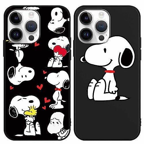 2 pezzi Cover per iPhone 11 Pro 5.8 Custodia Morbide Cute Cartone Animato Disegni Protettivo Opaco Bumper Ultra Sottile Case Custodie per 11Pro silicone tpu