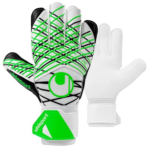 uhlsport Classic Soft Advanced Gants de Gardien de But de Football pour Enfants et Hommes, Gants de Gardien de But, Gants de Football avec Fixation au Poignet...