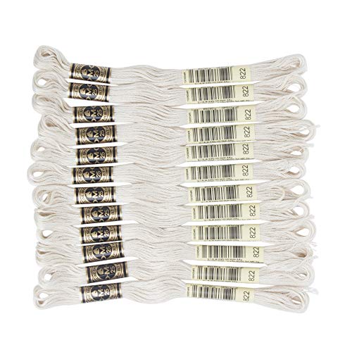 Image of DMC 6-Strand Embroidery Cotton Floss, Light Beige Grey
