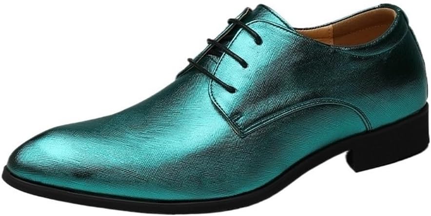 Men’s Italian Style Dress Shoes Pointed Toe Formal Office Shoes Comfortable Classic Men’s Footwear for Wedding and Business Use