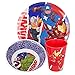Stor8412497577903Melamina Vajilla 3-Piezas Juego sin Borde Imagen de Stor8412497577903Melamina Vajilla 3-Piezas Juego sin Borde