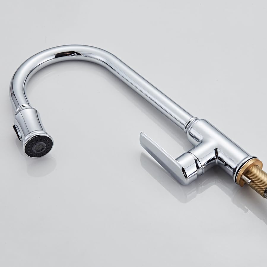 Robinet de cuisine moderne pour évier de cuisine avec douchette extractible