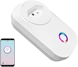 Tomada Inteligente ,Smart Plug Wi-Fi , Tomada Smart Brasileiro, Plugue Inteligente Tomadas Wifi, Compatível com Alexa Google Home Tuya