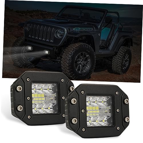 SUPVOX 2 Peças 5 Luz Noturna De Neblina LED Luzes De Ponto Ao Ar Livre Para Casa Carro Leds Holofote
