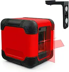 YIYITOOLS Ferramentas de nível a laser de linha de 15 metros VERMELHO para reformas de casa ou outros projetos de bricolagem, SN011R