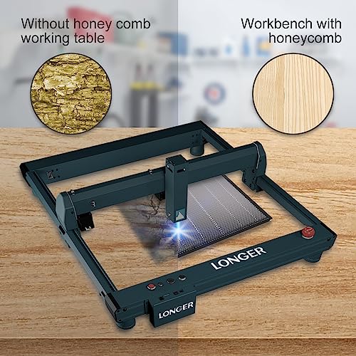 Image of Longer Honeycomb Laser Bed, 500 x 500 mm Working Table with Aluminum Panel