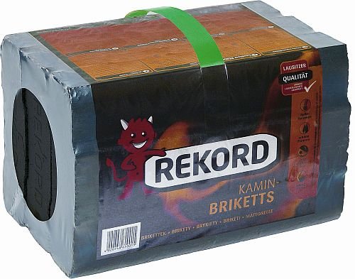 Bricchetti di carbone rekord da 10 kg