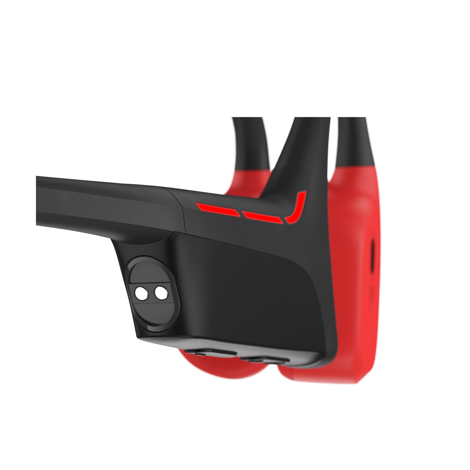 SUUNTO Wing Cuffie Conduzione Ossea Senza Fili, Auricolari Sport Bluetooth 5.2 Wireless Open Ear Impermeabili IP67, Controllo del Movimento della Testa, Luce LED, Autonomia di 10 Ore, per Corsa