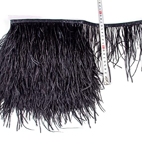 Fearafts - Flecos de plumas de avestruz para manualidades, decoración de costura de ropa,...