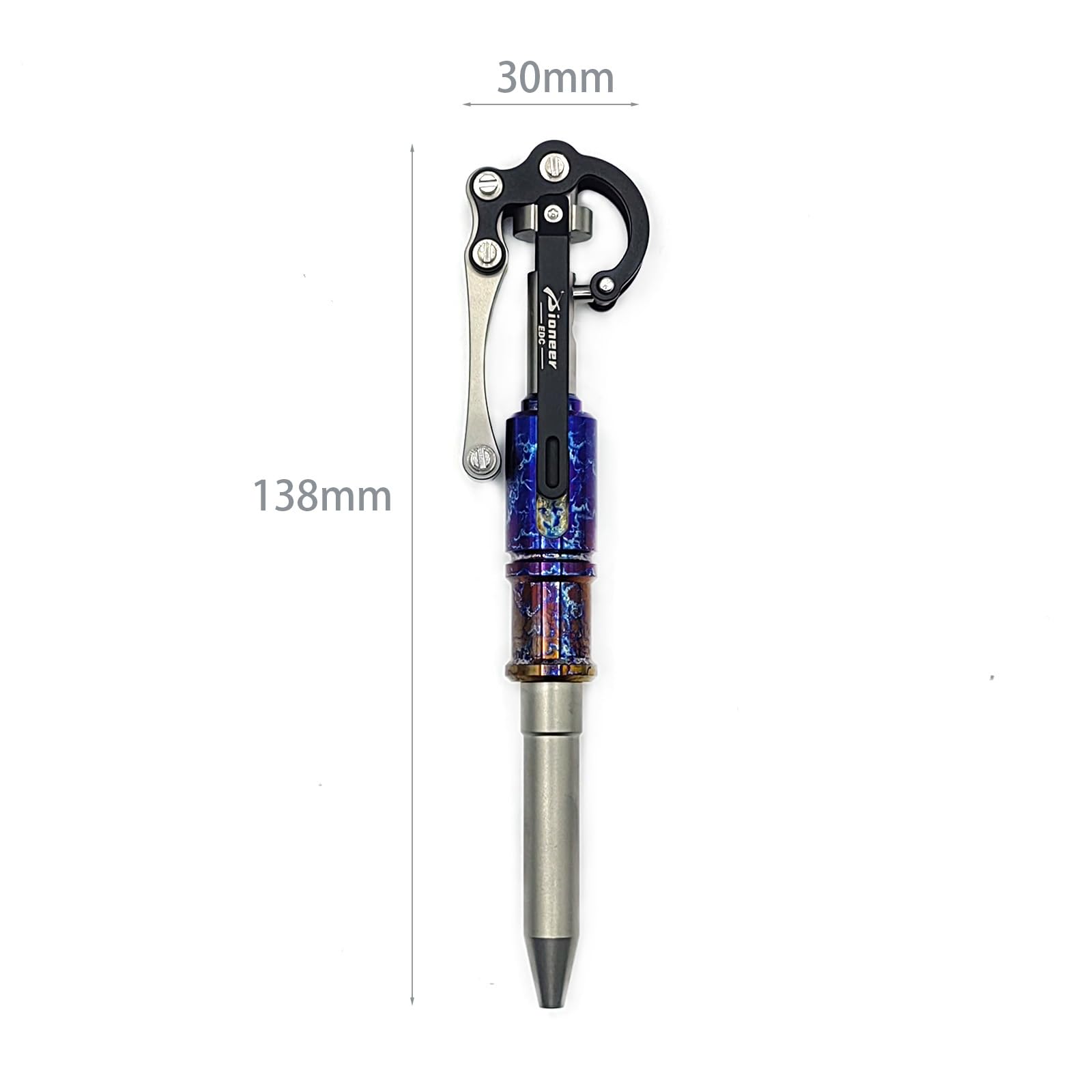 Amazon | Fanycs EDCチタンタクティカルペン、ボルトアクションペン