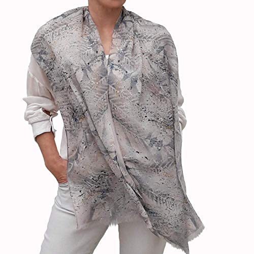 Lightweight Cashmere Scarf, Luxury Women Shawl, Natural Fabric, Modern Fashion Elegant Lady's Accessory, Original Gift Ideas, Birthday Gifts for Lady4