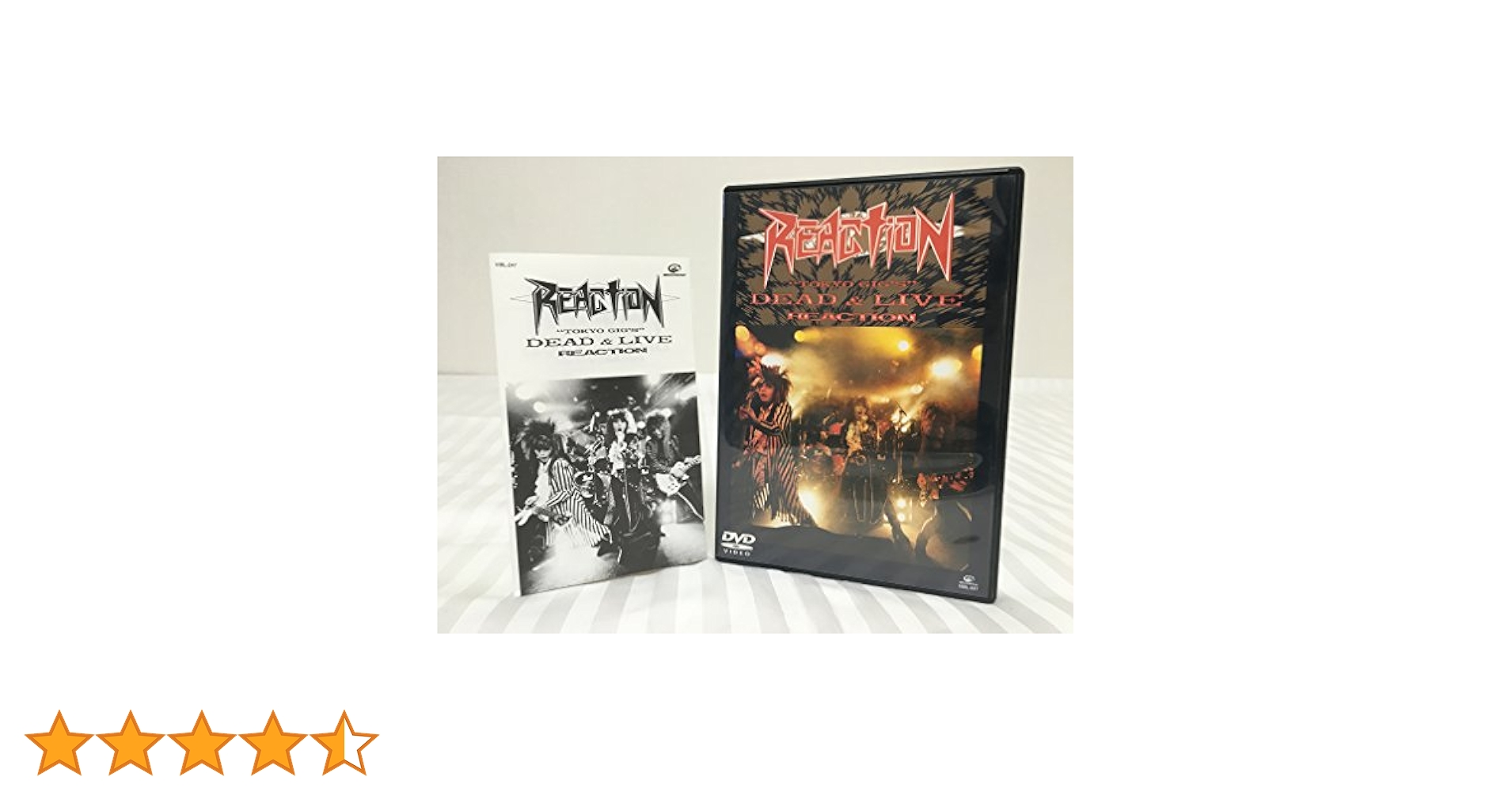 Amazon.co.jp: DEAD & LIVE “TOKYO GIG'S” [DVD] : REACTION