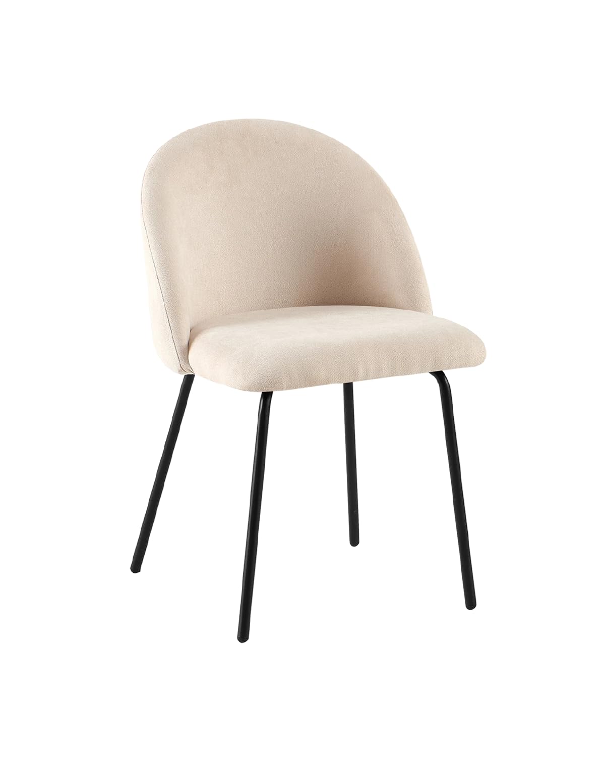 LIVAN HOME - Set de 4 sillas de Comedor tapizadas Grace