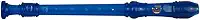 Flauta Doce Germanica Soprano Do Azul Transparente Dolphin - DOLPHIN 7652