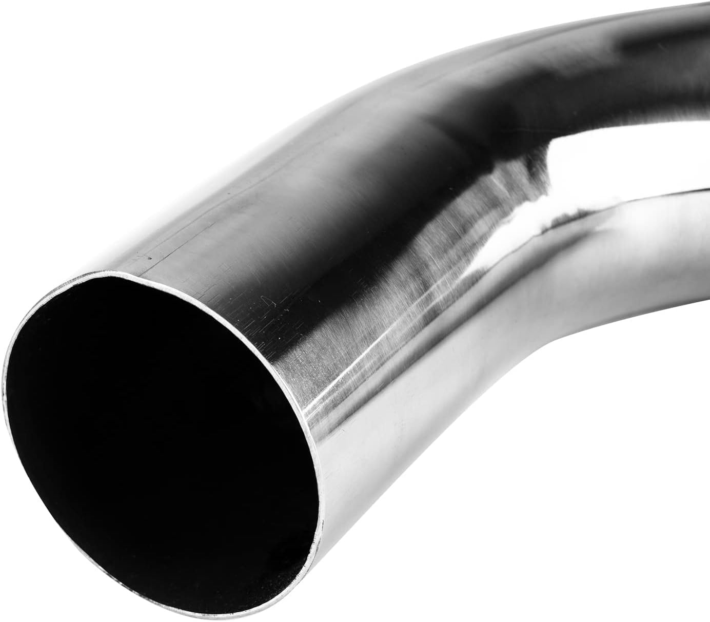 PHILTOP 8Pcs 3" Universal Stainless Steel Exhaust DIY Custom Exhaust Pipe Kit, Tubing Mandrel Bend Pipes Straight & U-Bend Kit EXP334