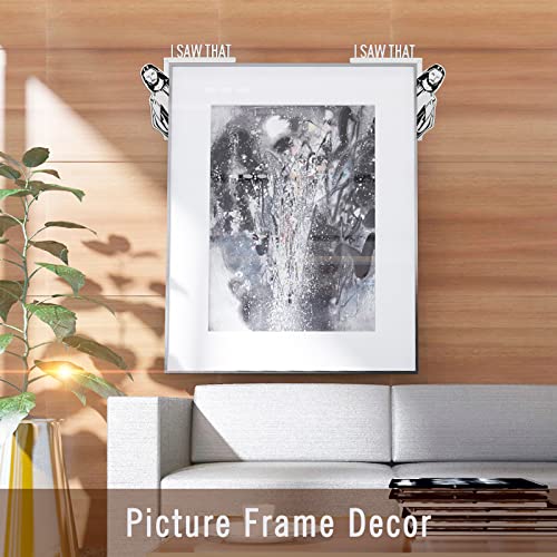 image for Sanchamy 2 Packs I Saw That Door Sitter Funny Home Decor I Saw That Do