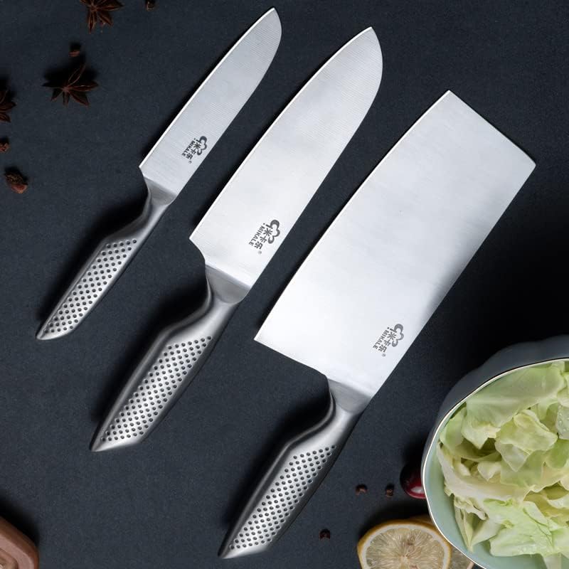 Image of Kitchen Knife Set Meat Cleaver Butcher /Knife | Kitchen Shears for Easy Fast Cutting & Slicing, Nakiri Knife, Non Slip Grip Handle (Pack of 1)
