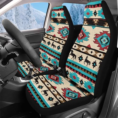 Housse de siège de voiture amérindienne pour vos voyages en camionnette