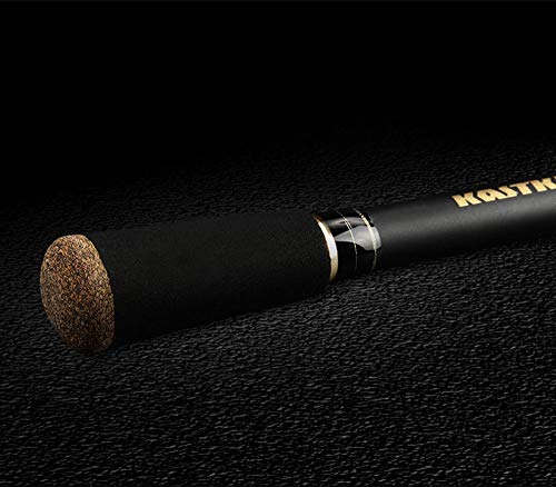 hengel Carbon Spinning Casting Rod M, MH vermogen ultralight telescopische hengel 2.03m, 2.16m, 2.21m, 2.28m-black_Spinning (2,44 m-H) Hengel (Color : Black, Size : Casting (2.44m-H)) - Image 4