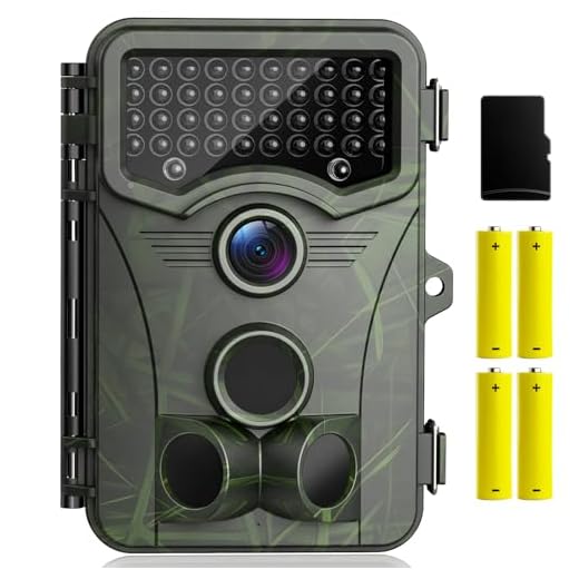 Vikeri 4K 32MP Trail Camera, Game Camera with Night Vision 0.1s Trigger Time Motion Activated 120°Wide Camera Lens, IP66 Hunting Camera with 40pcs No Glow Infrared LED 2.4''LCD for Wildlife Monitoring