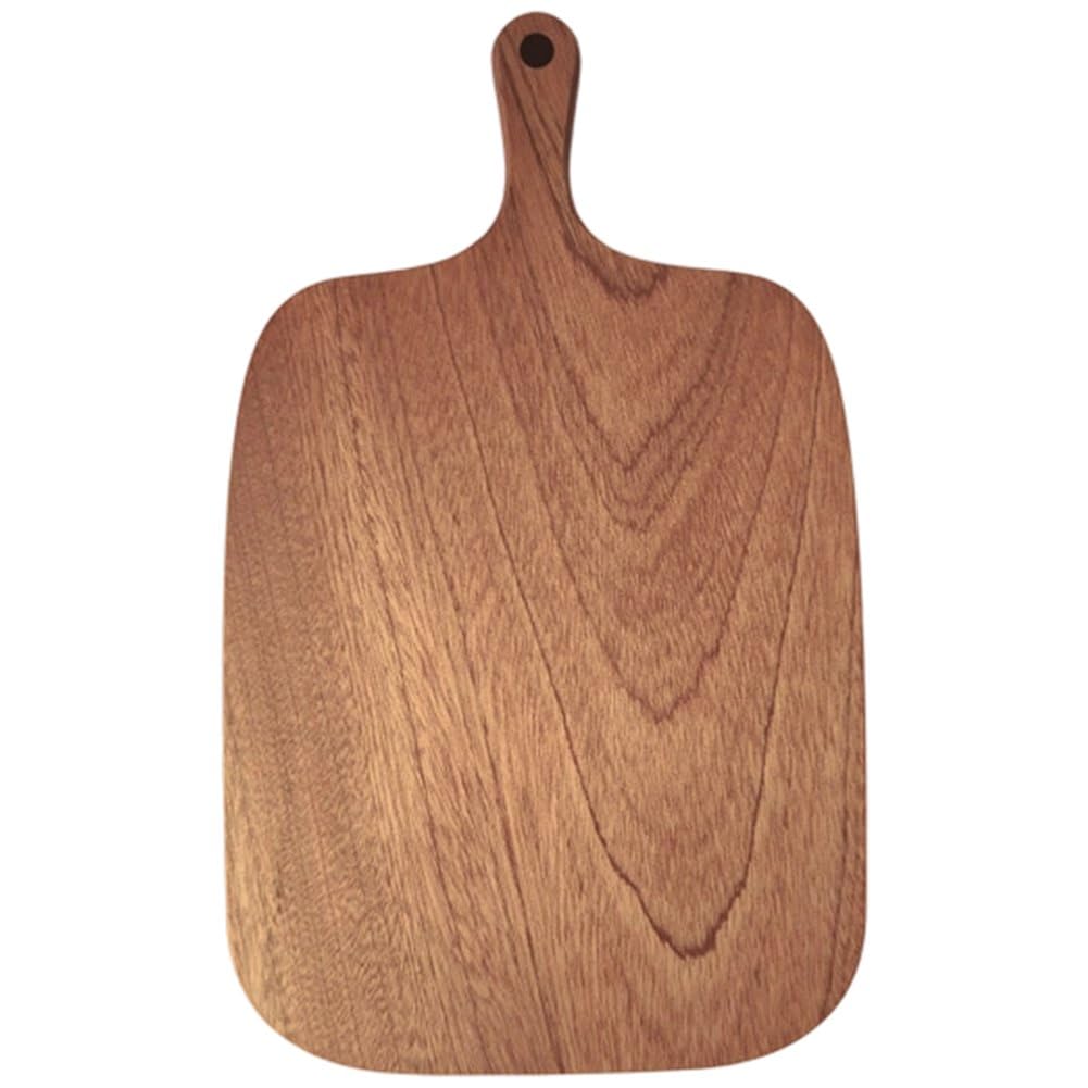 Ppmter Wood Cutting Board, Chopping Board with Handle for Meat, Cheese Board, Vegetables, Bread, and Charcuterie, Decorative Wooden Serving Board for Kitchen