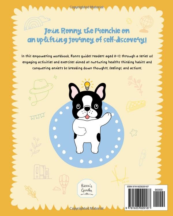 CBT Workbook for Kids: An Empowering Adventure with Ronny the Frenchie to Help Manage Stress, Anxiety, and Other Negative Emotions - Image 2