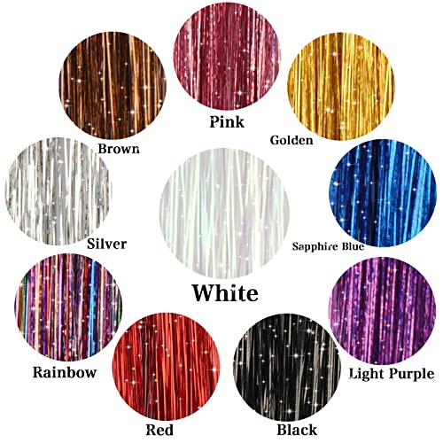 BARSDAR Scintillante Tinsel Extension per Capelli