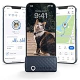 Tractive Smart Cat GPS Tracker | Real-Time Location & Wellness Monitoring for Cats 6.5 lbs+ | Territory & Location History | Up to 5-Day Battery | Breakaway Collar Included (Dark Blue)