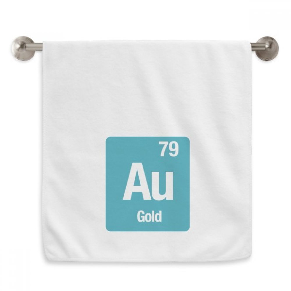 Serviettes moelleuses science Au Or blanc 13 x 29 inch en coton doux