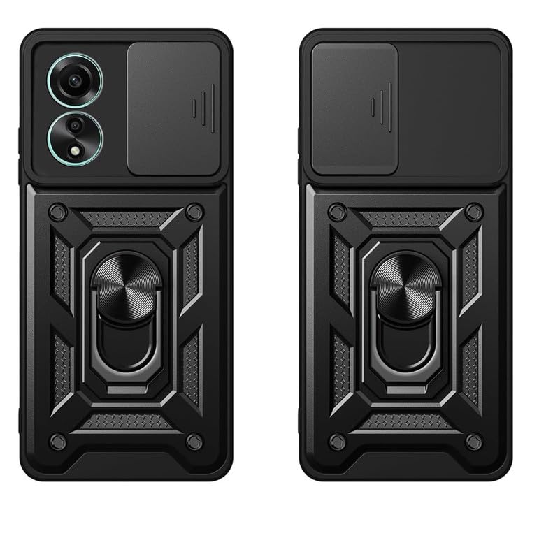 ConnectPoint Case for Oppo A58 4G, Shutter Case Heavy Duty Hard Tough - Image 3