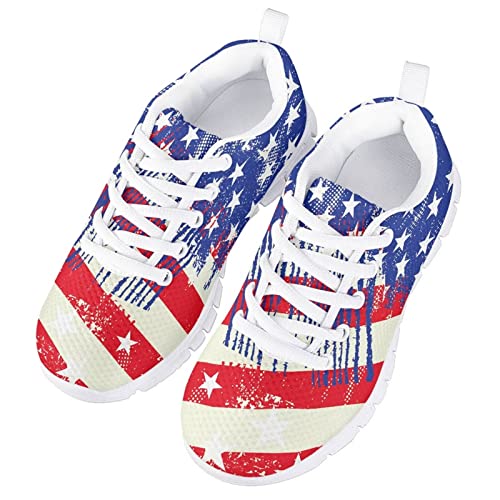 Dolyues Kids Shoes Pink Leopard Print Running School Shoes Girls Sneaker Mesh Lightweihgt3