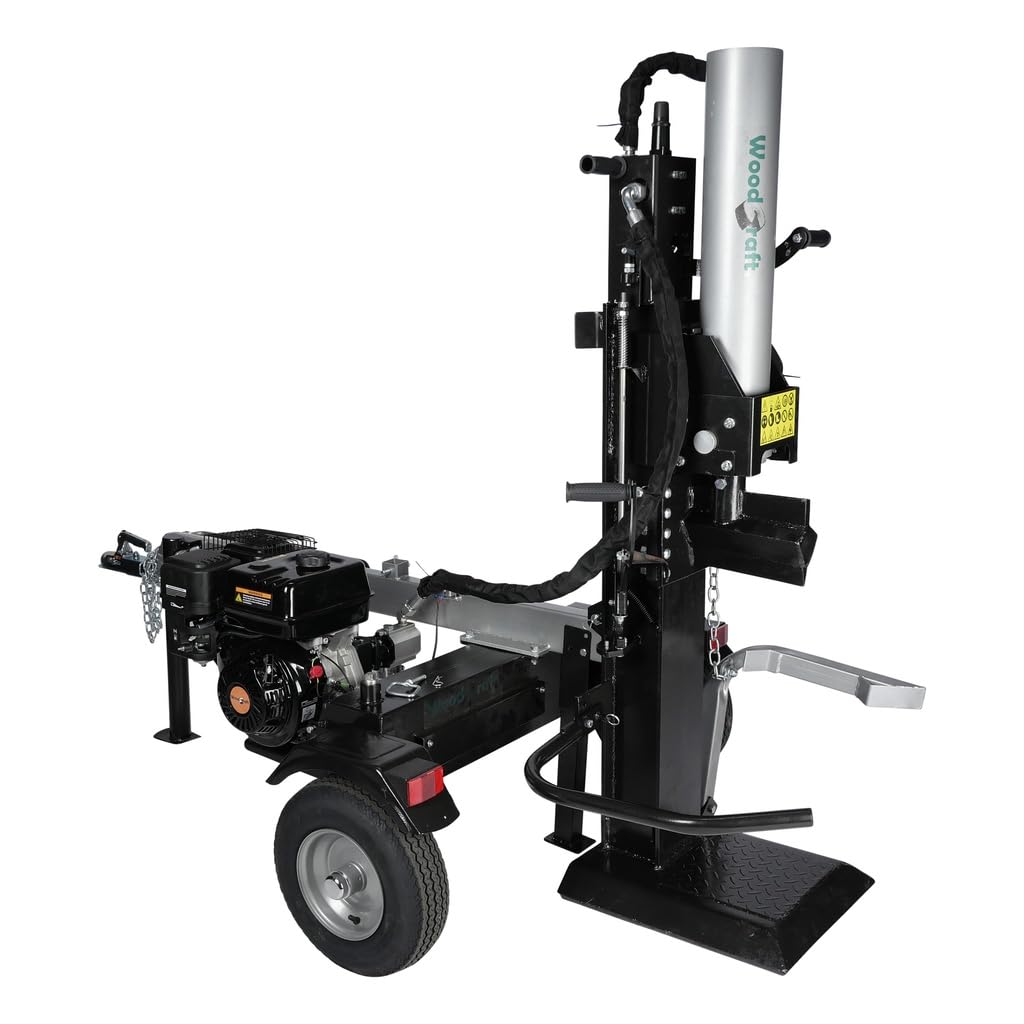 Benzin Holzspalter 35T vertikal, 10,1 PS, für 400-620mm Stammlänge