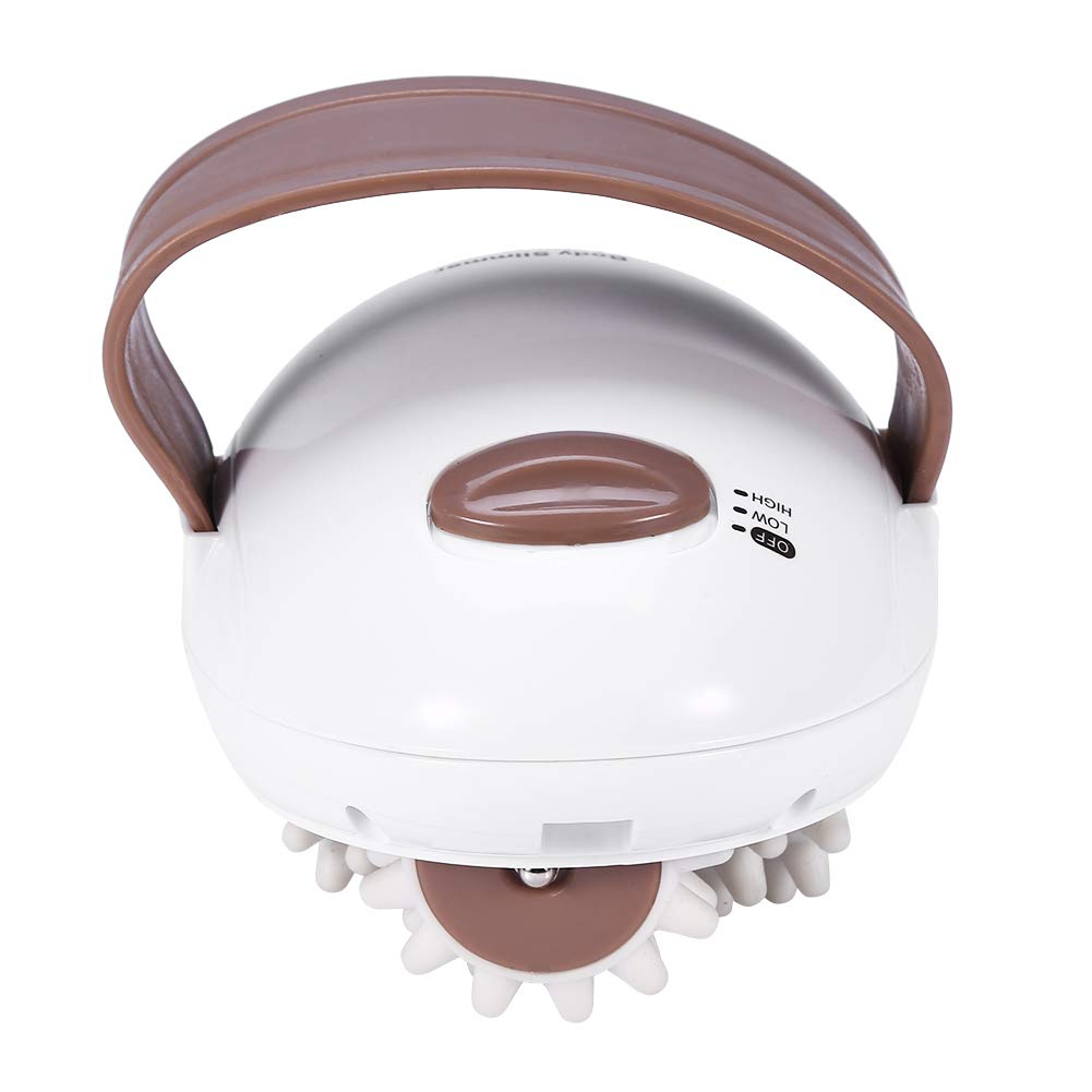 Rodillo 3D de Masajeador Facial de Quema de Grasa Facial, Rodillo Giratorio Eléctrico y Ventosa, Máquina Reductora de Cuerpo Recargable Anticelulítica(EU)