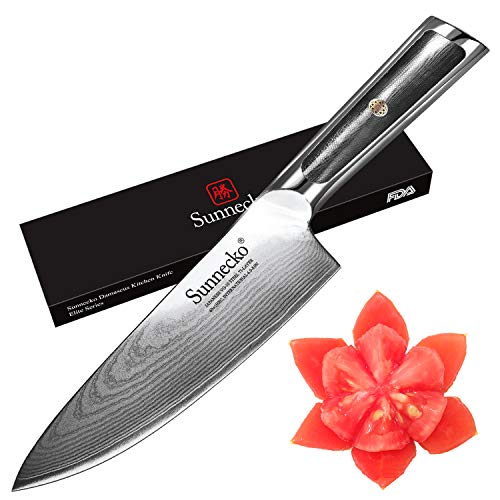 Chef Knife - Sunnecko 6.5" Kitchen Knife Gyutou Knife - Japanese VG-10 Cored
