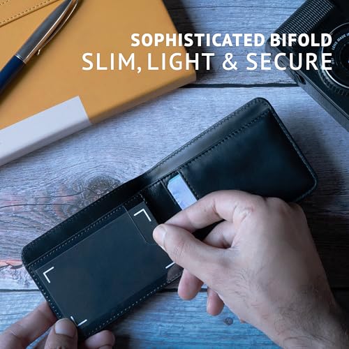 Vaultskin MANHATTAN ID Thin Leather Wallet with RFID Blocking and ID Window2