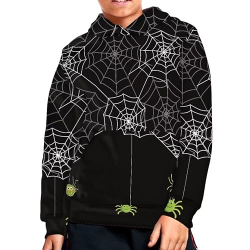 Kids Casual Pullover Hoodies Novelty Long Sleeve Halloween Christmas Hooded Sweatshirt4