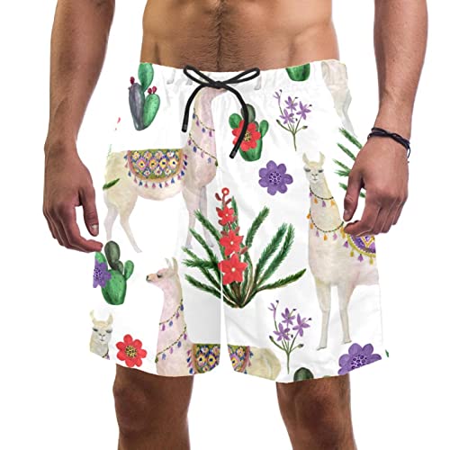 Maillots de bain pour hommes JDEZ maillot short de plage respirant alpaga