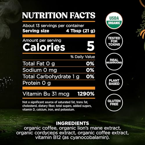 image for Four Sigmatic The Last of Us High Caffeine Cordyceps Coffee | Organic 