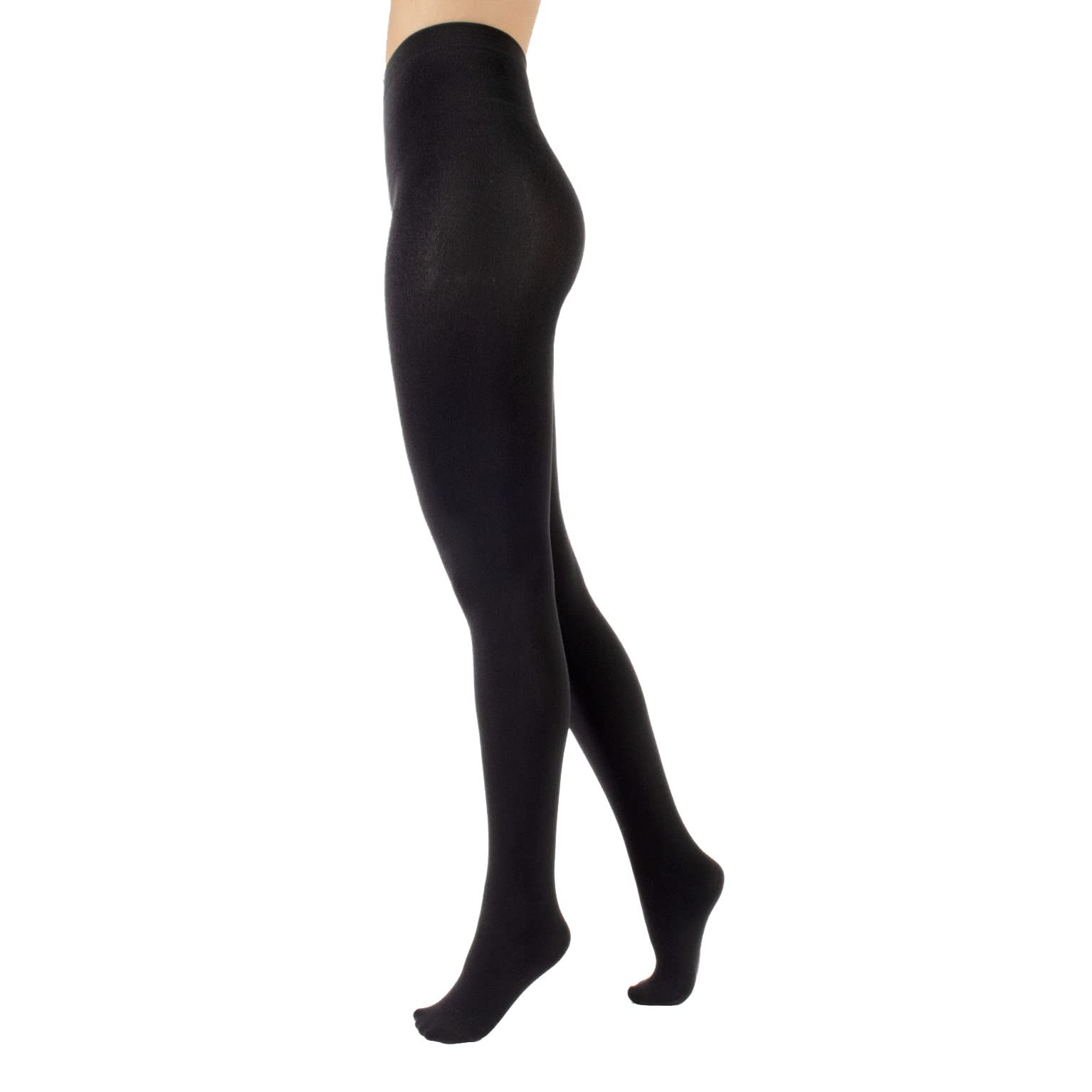 Cette - PACK 1/2 PAIRS – Thermal Tights, Opaque Pantyhose, Warm Fleece Tights, Brushing Inside, Winter Tights | 300 DEN | Black | S/M, M/L, L/XL, XXL, 3XL (S-M, Black)