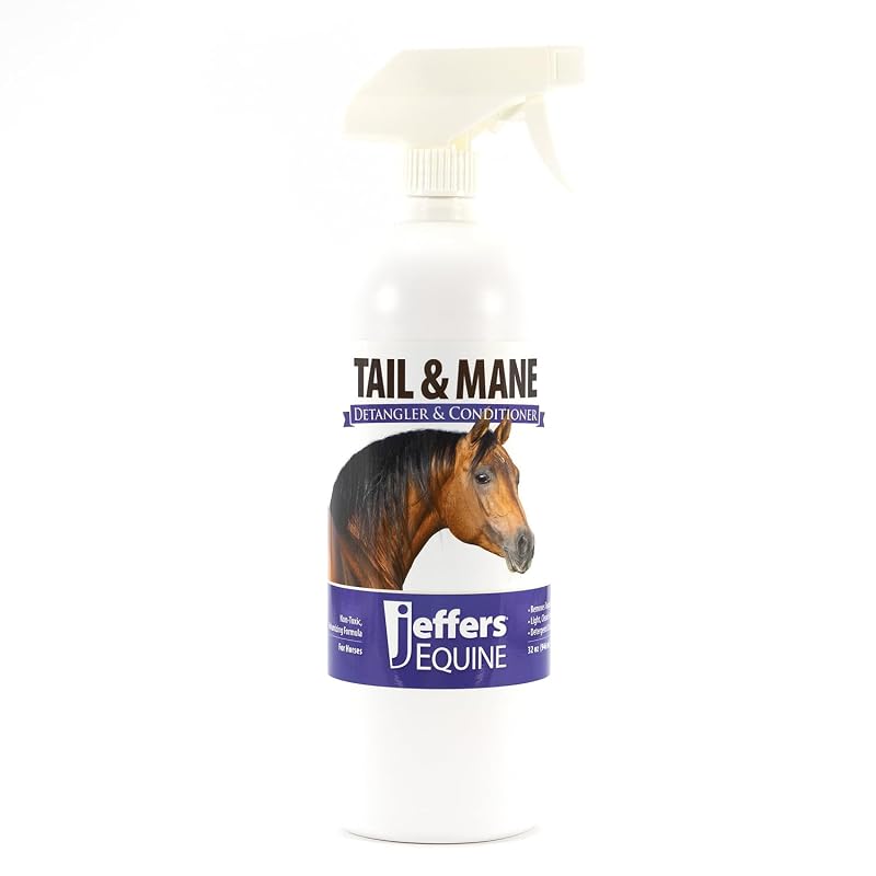 Desembaraçador e Condicionador para Crina e Cauda de Cavalos Jeffers Spray 946 mL