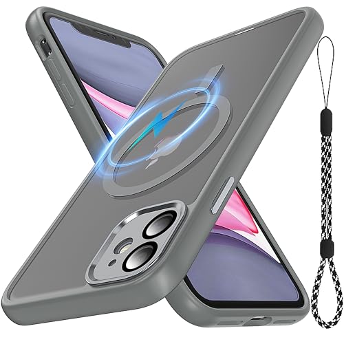 Coque iPhone 11 anti rayure protège objectif avec lanière amovible