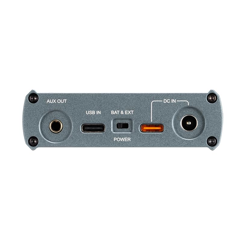 XDUOO XD05 BASIC2 rear panel with ports