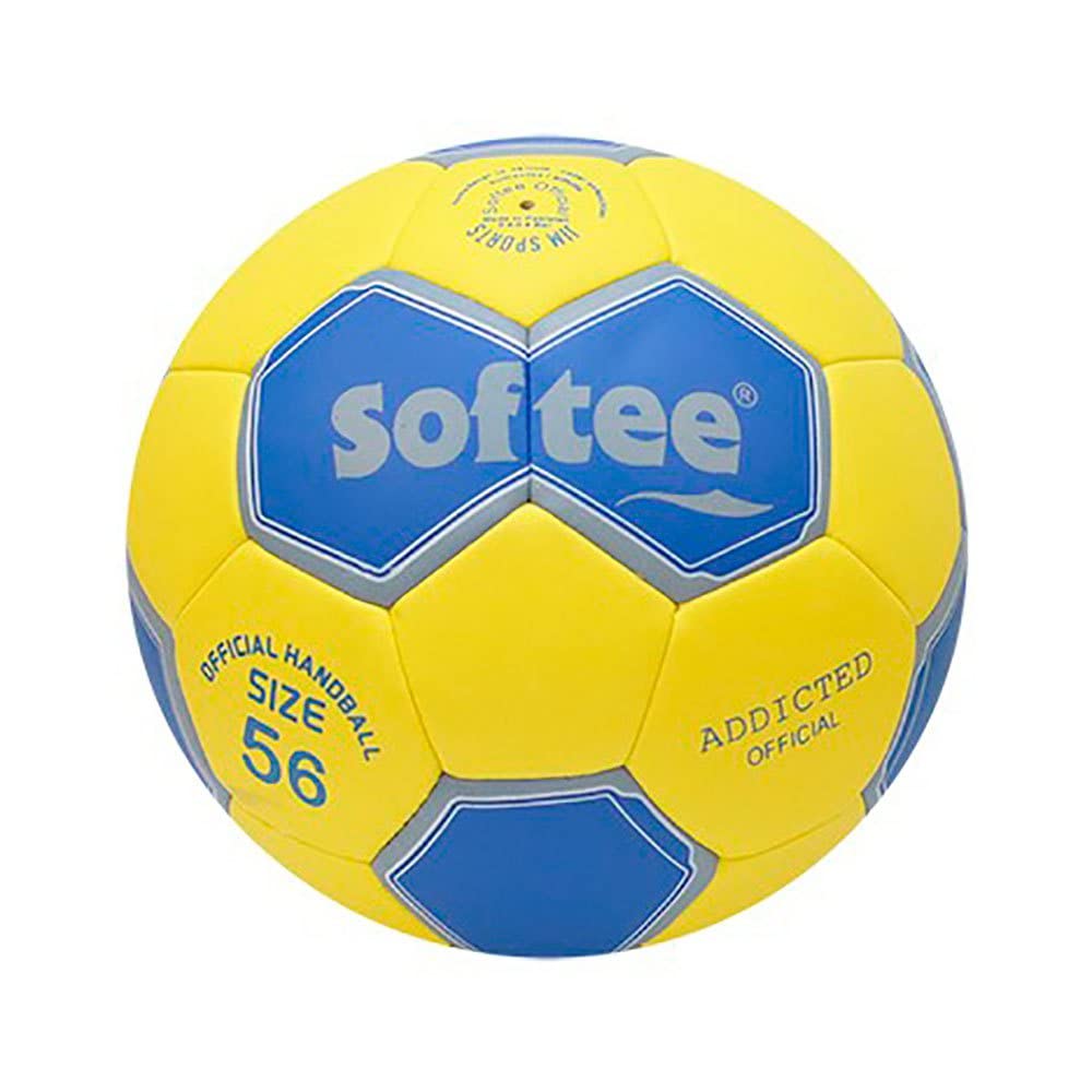Softee Equipment Ballon de Handball Addicted, Bleu, Taille Unique