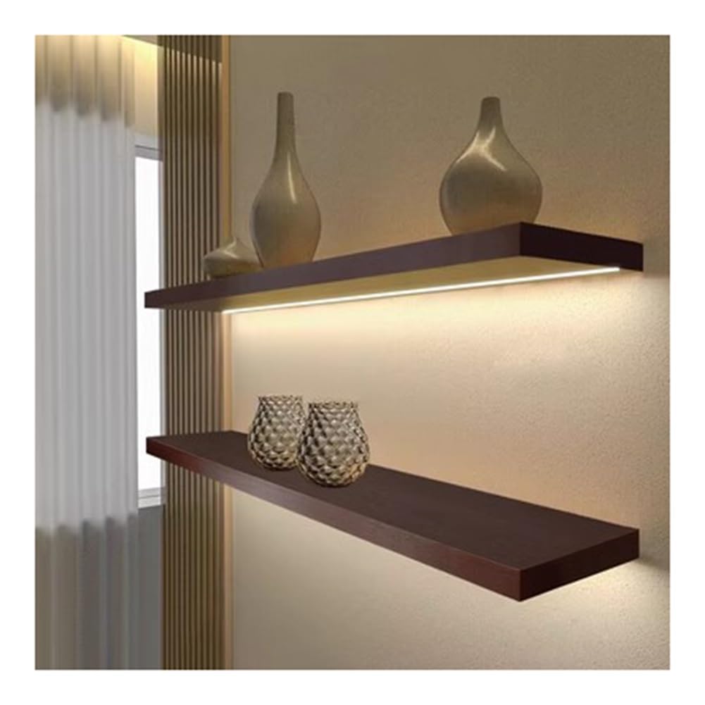 Mensola Sospesa Zerodeko Con Luci LED - Decorazione Parete Camera - Foto 5