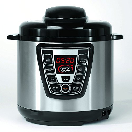 Power Cooker Pro - Digital Electric Pressure Cooker and Canner (6 Quart) As Seen on TV Power Cooker Pro - Digital Electric Pressure Cooker and Canner (6 Quart) As Seen on TV